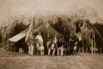 Officers of the 4th New York Volunteers, 1861-65 by Mathew B. Brady